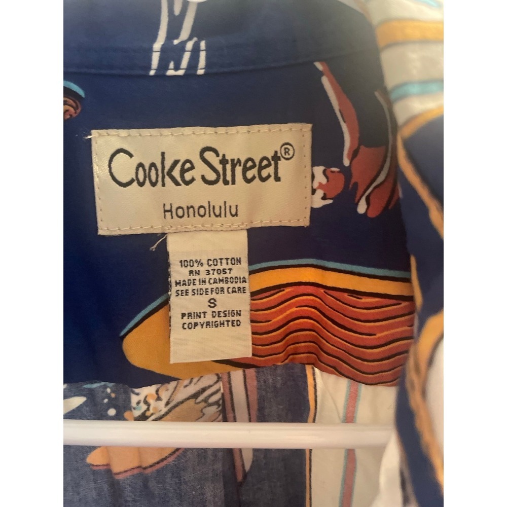 Cooke Men's Street Men's Button Down Shirt size Small - Picture 5 of 8